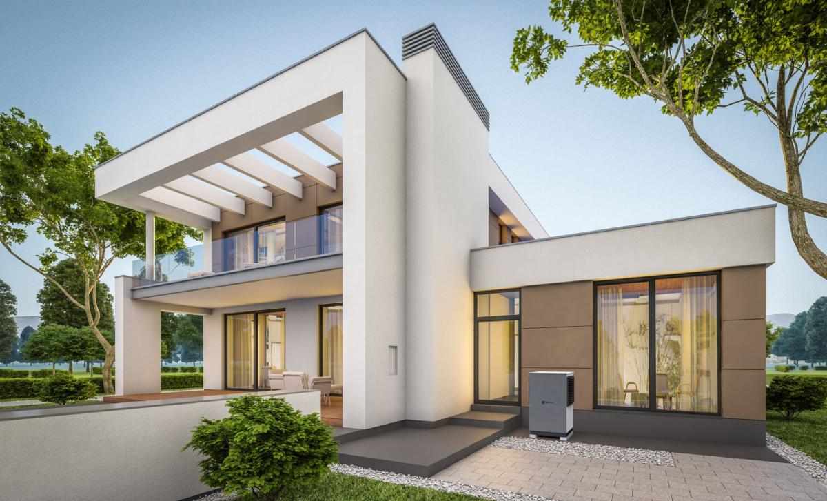 Alira Luft Wasser Wärmepumpe LWAV - Bild von alpha-innotec.at Alira Luft Wasser Wärmepumpe LWAV