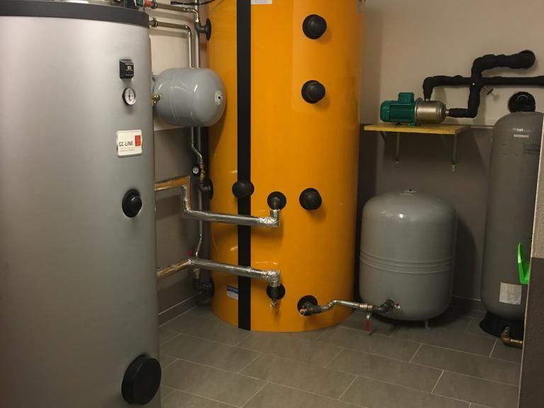 Pufferspeicher und Boiler